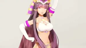 Ramesses Ii Kawaii Strike Undress Dance Hentai Mmd 3D Purple Bangles (CLIP)