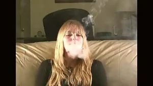 Anika 19 Yr Old Blonde Non-Nude SFW Smoking Clips