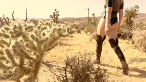 Ozzy Lusth & Charlie Forde Fuck During Hot Sunny Day At The Desert!