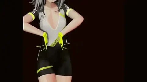 shiroko riding hentai undress dance blue archive nekomimi girl mmd 3d yellow suit clip 1733058030